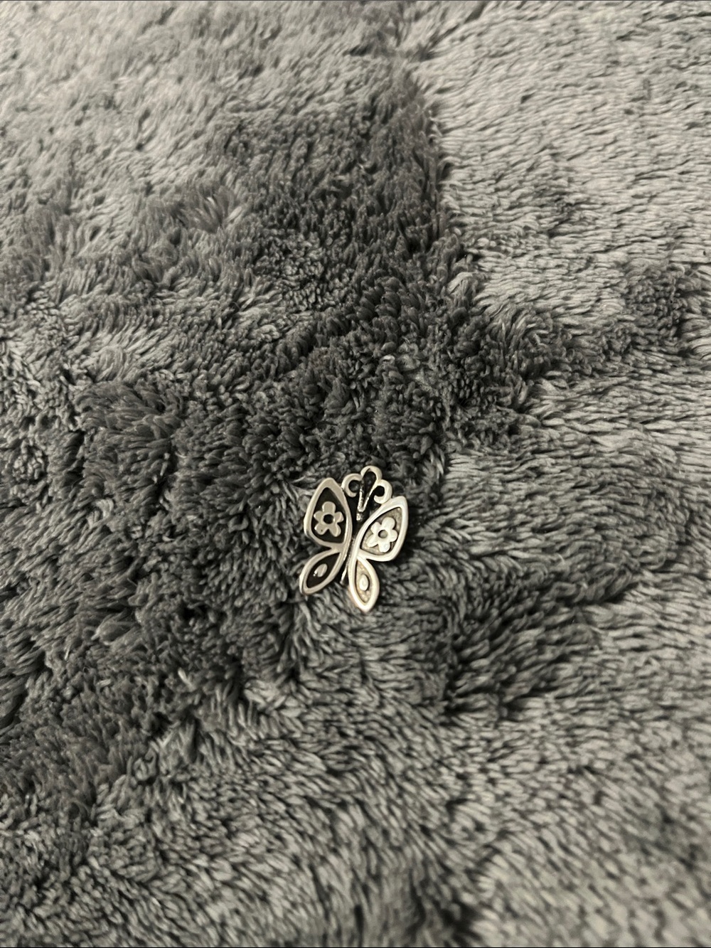 James Avery Silver Butterfly Charm